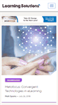 Mobile Screenshot of learningsolutionsmag.com